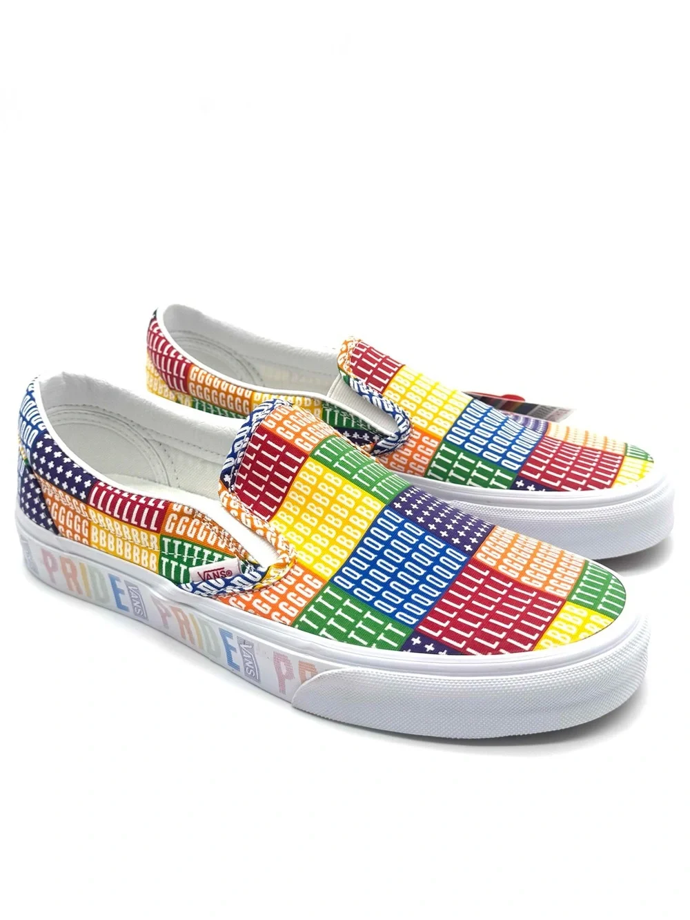 Women's Vans Classic Slip-On Vans LGBTQ 🌈